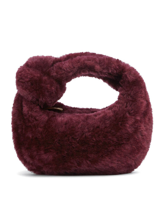 Jodie Mini Knotted Shearling Tote - MarKat store