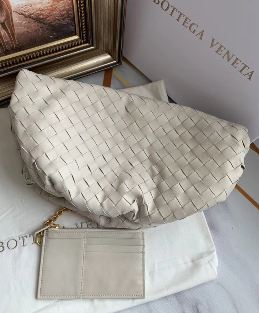 The Pouch Intrecciato Nappa Clutch