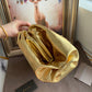 Metallic Leather Pouch Clutch Bag - MarKat store