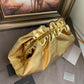 Metallic Leather Pouch Clutch Bag - MarKat store