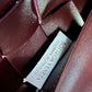 Bowling Cassette Intrecciato Leather Tote Burgundy