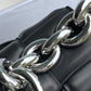 Chain Cassette Leather Shoulder Bag