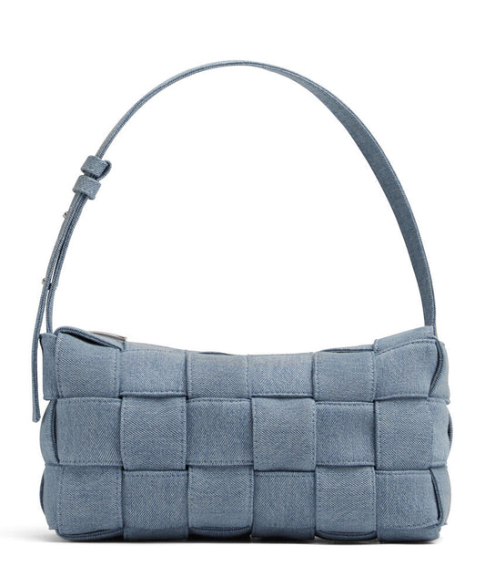 Brick Cassette Small Denim Shoulder Bag