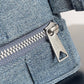 Brick Cassette Small Denim Shoulder Bag