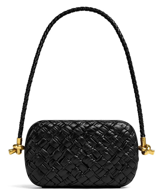 Bottega Veneta Black ‘Knot Small’ Shoulder Bag