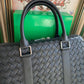 Slim Classic Intrecciato Leather Briefcase