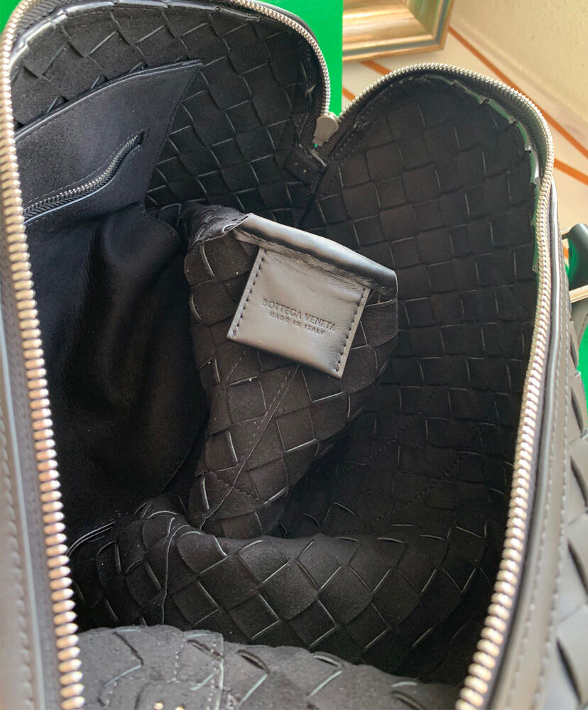 Slim Classic Intrecciato Leather Briefcase