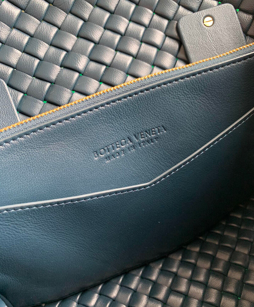 Patti Intrecciato Leather Shoulder Bag