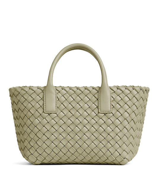 Cabat Mini Intrecciato Leather Tote