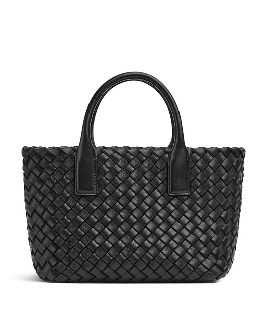 Cabat Mini Intrecciato Leather Tote