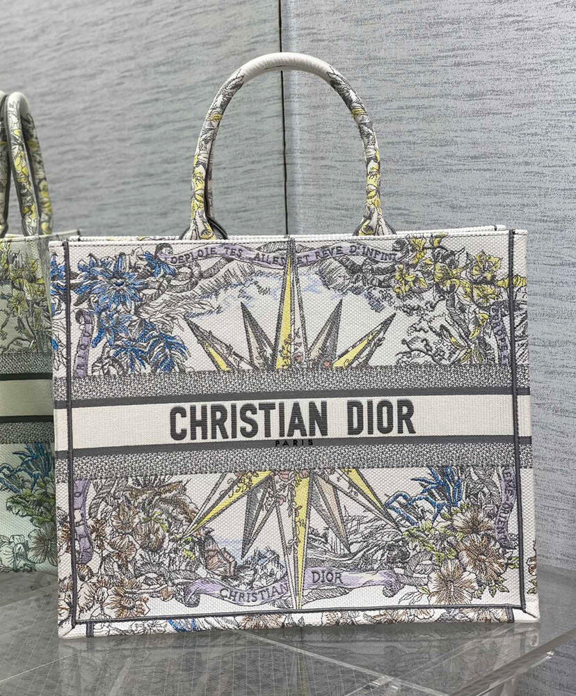 Large Dior Book Tote