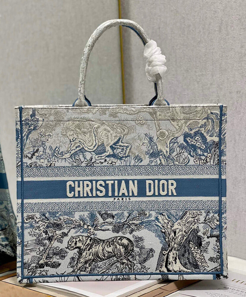 Large Dior Book Tote