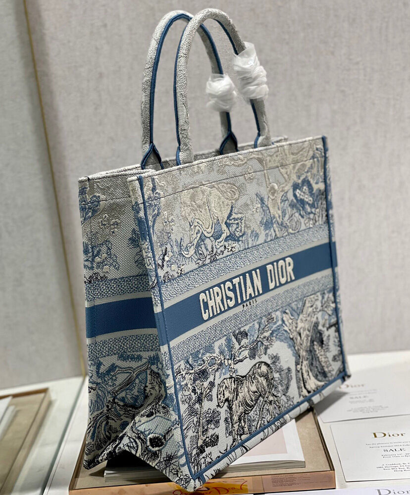 Large Dior Book Tote