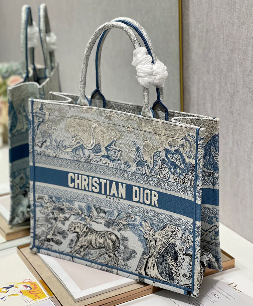 Large Dior Book Tote