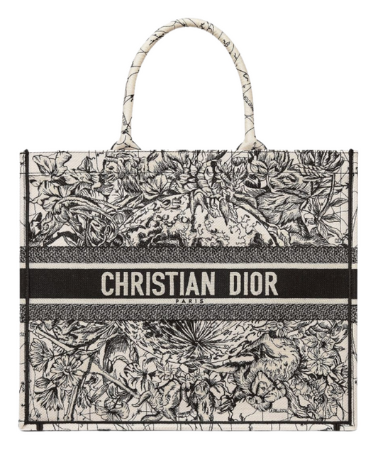 Large Dior Book Tote