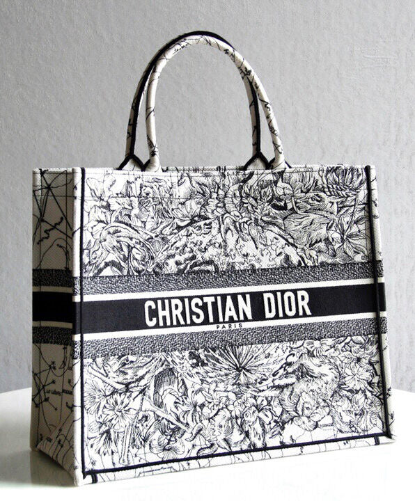 Large Dior Book Tote