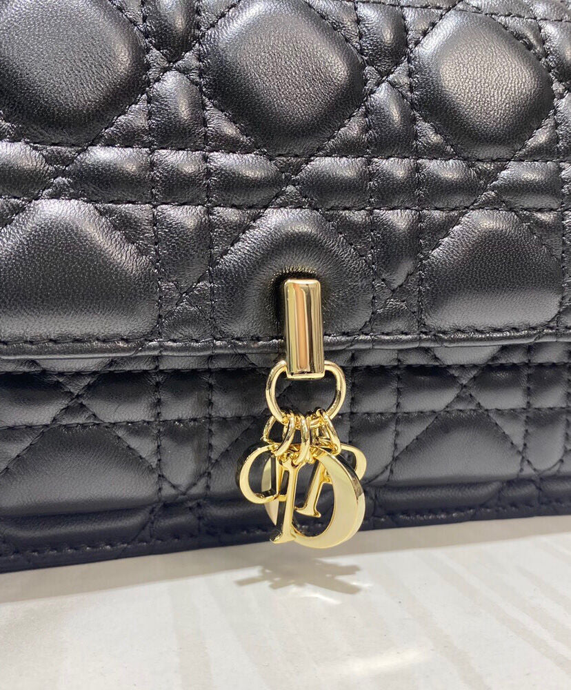 Lady Dior Chain Pouch