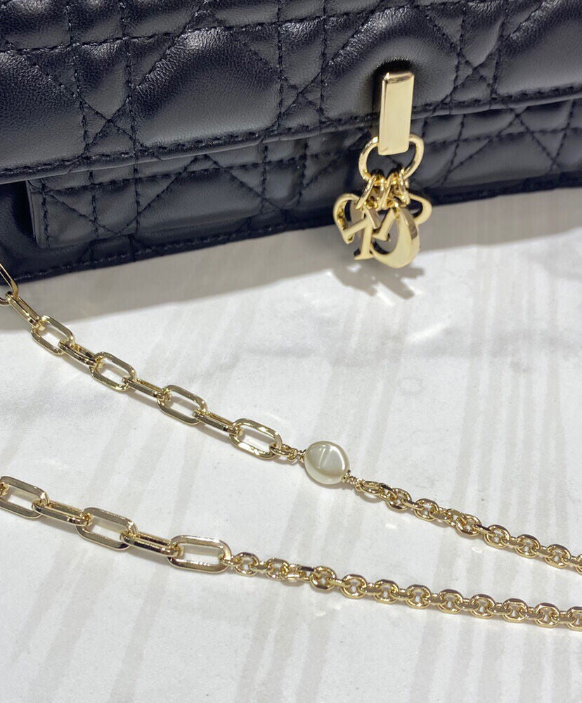 Lady Dior Chain Pouch