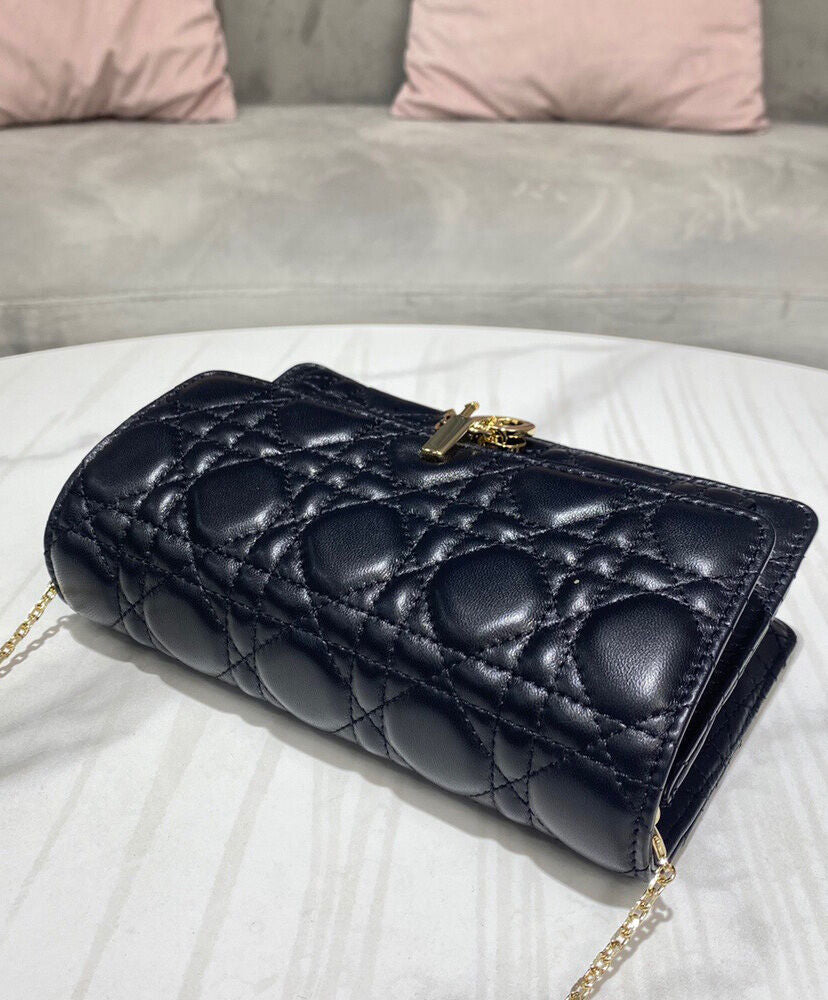 Lady Dior Chain Pouch