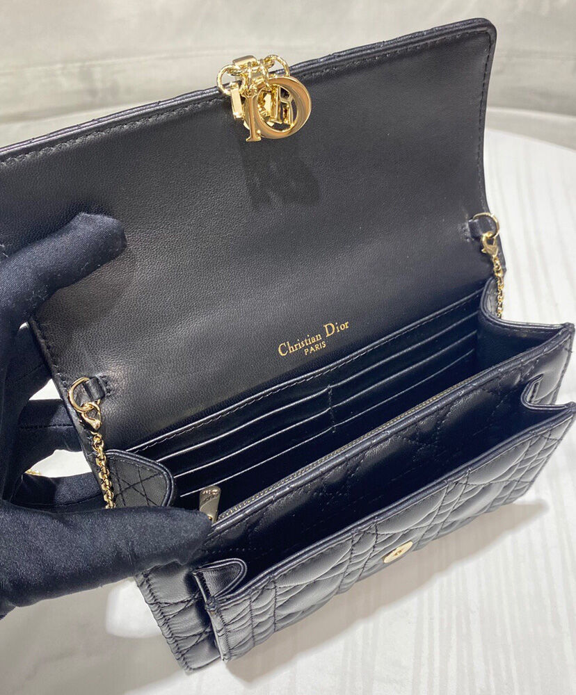 Lady Dior Chain Pouch