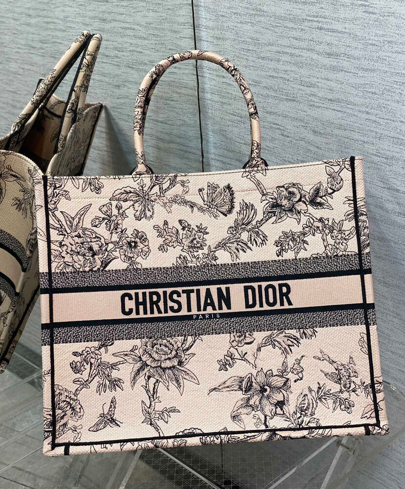 Large Dior Book Tote