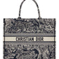 Large Dior Book Tote