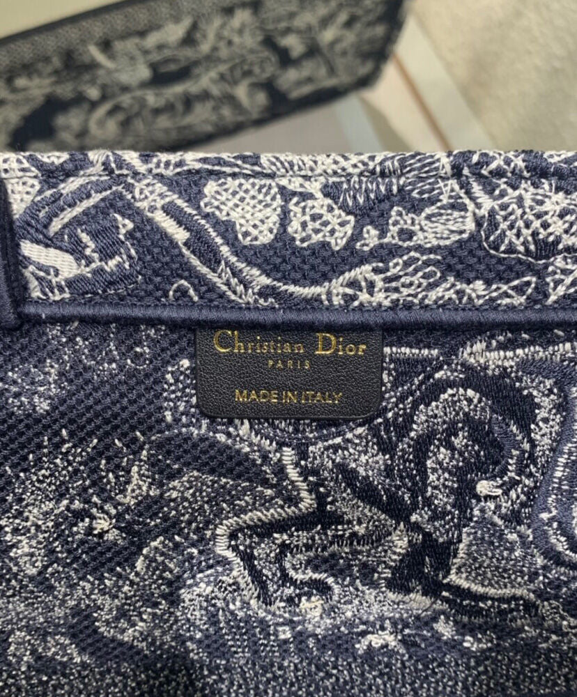 Large Dior Book Tote