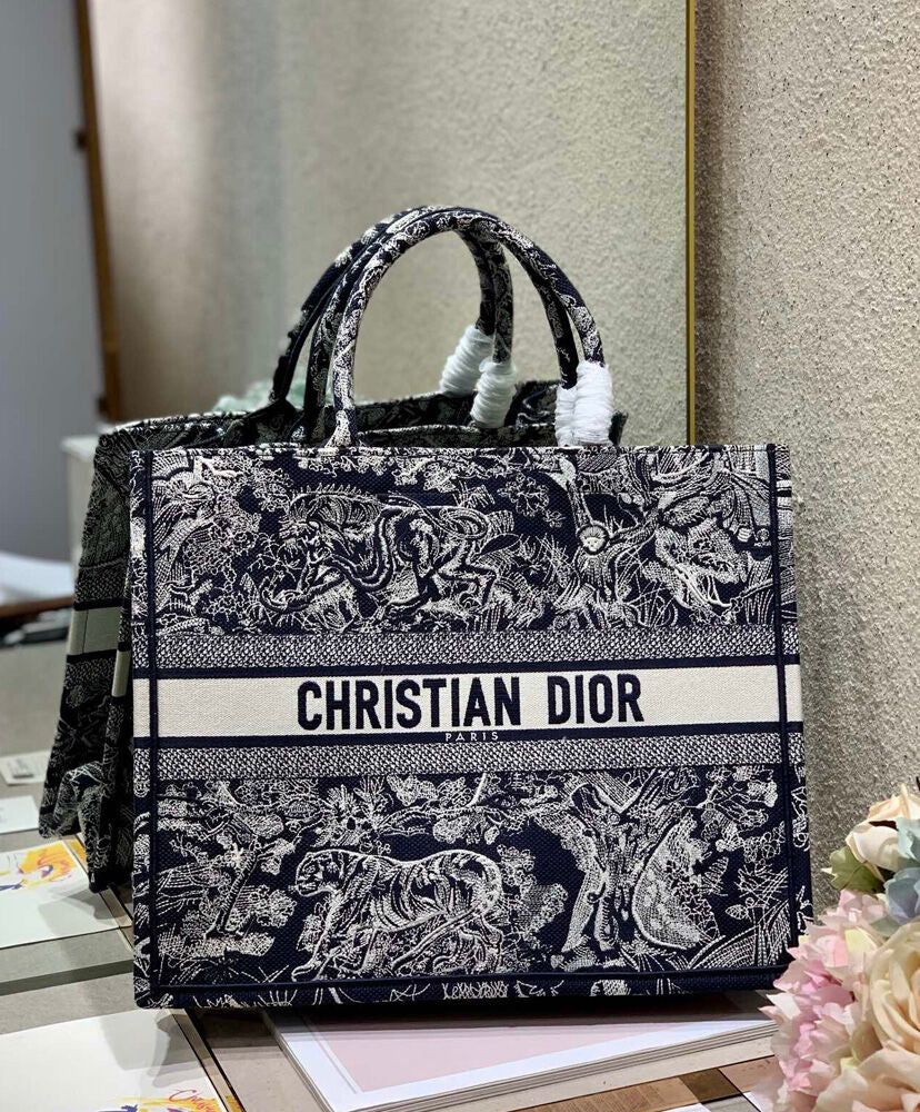 Large Dior Book Tote