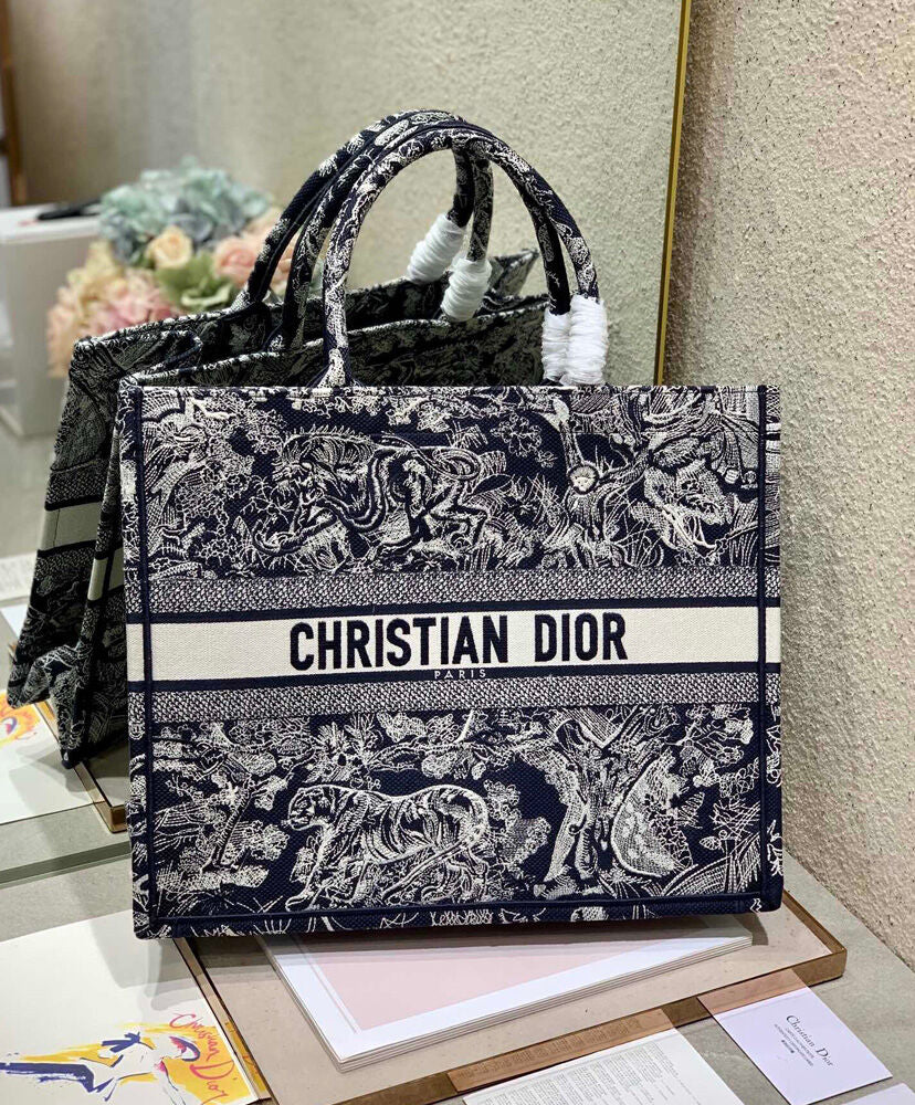 Large Dior Book Tote