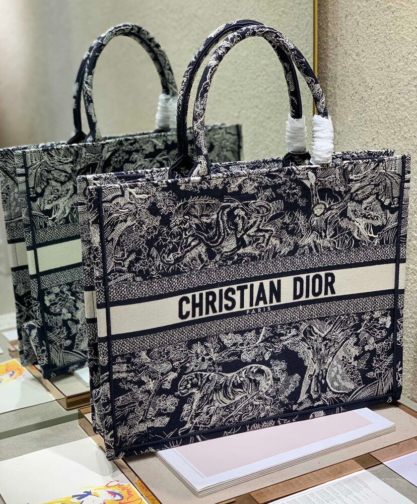 Large Dior Book Tote