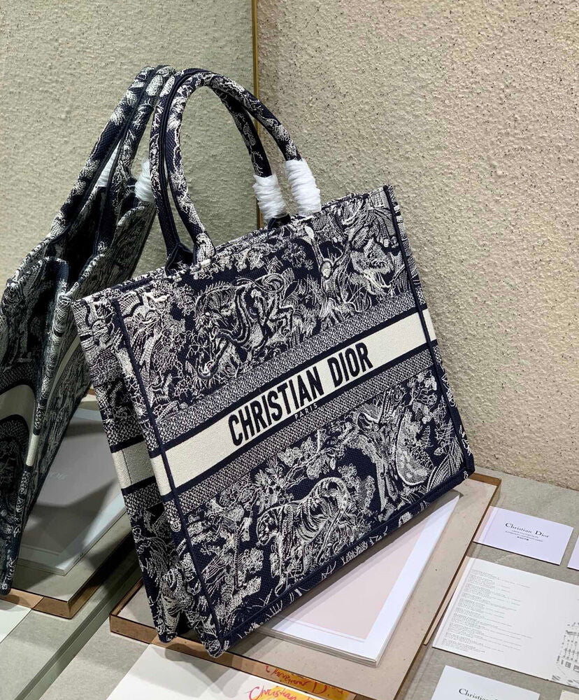 Large Dior Book Tote