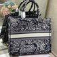 Large Dior Book Tote