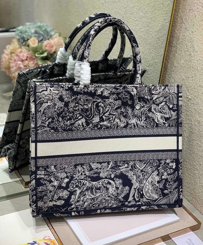 Large Dior Book Tote