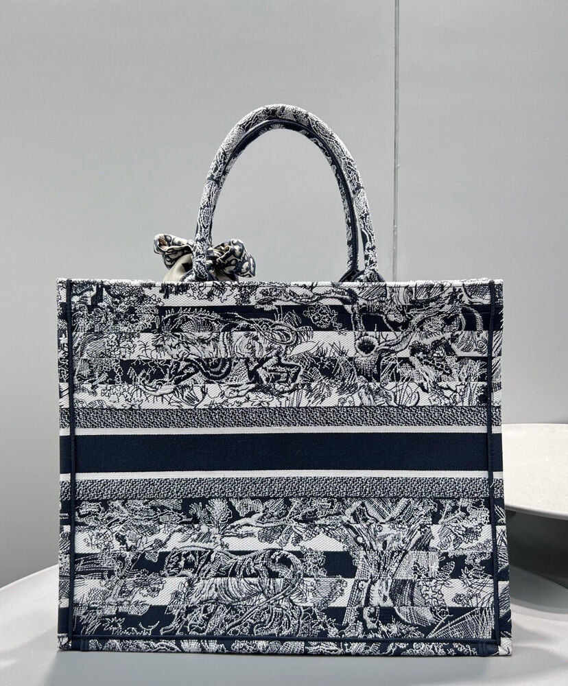 Large Dior Book Tote