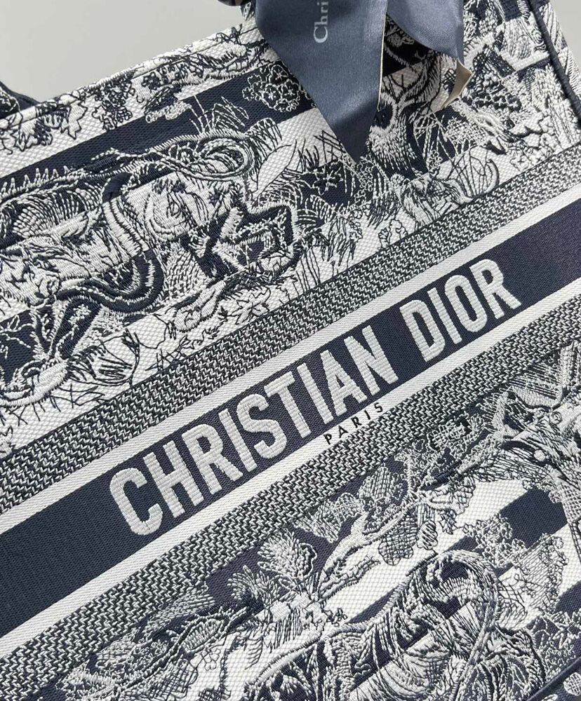 Large Dior Book Tote