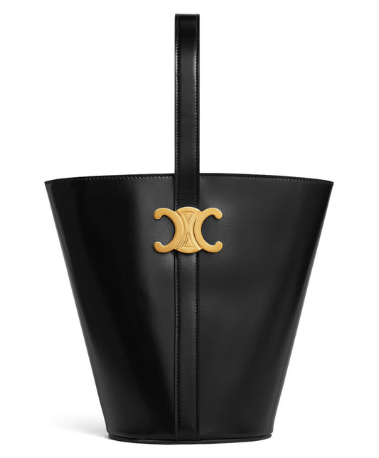 Bucket Triomphe In Shiny Calfskin