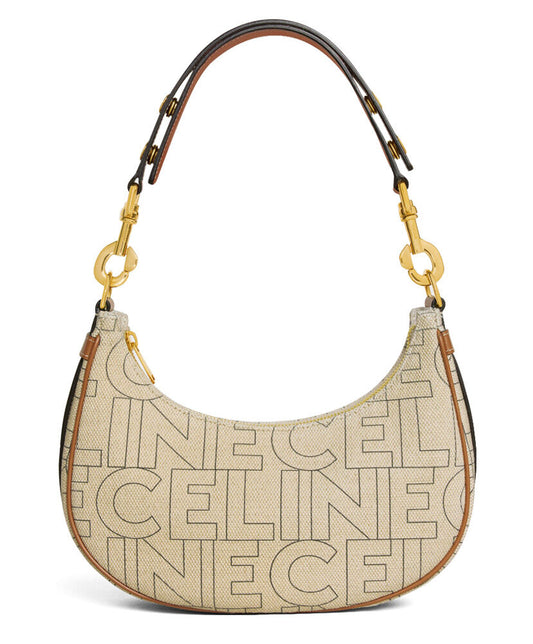 Ava Bag In Denim With Celine All-Over Print