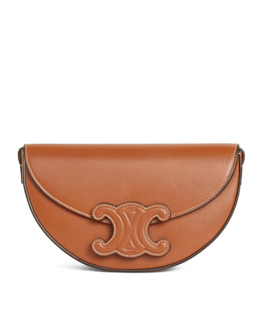 Besace Cuir Triomphe In Smooth Calfskin