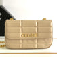 Chain Shoulder Bag Matelasse Monochrome Celine In Quilted Goatskin