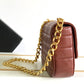 Chain Shoulder Bag Matelasse Monochrome Celine In Quilted Goatskin