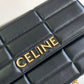 Chain Shoulder Bag Matelasse Monochrome Celine In Quilted Goatskin