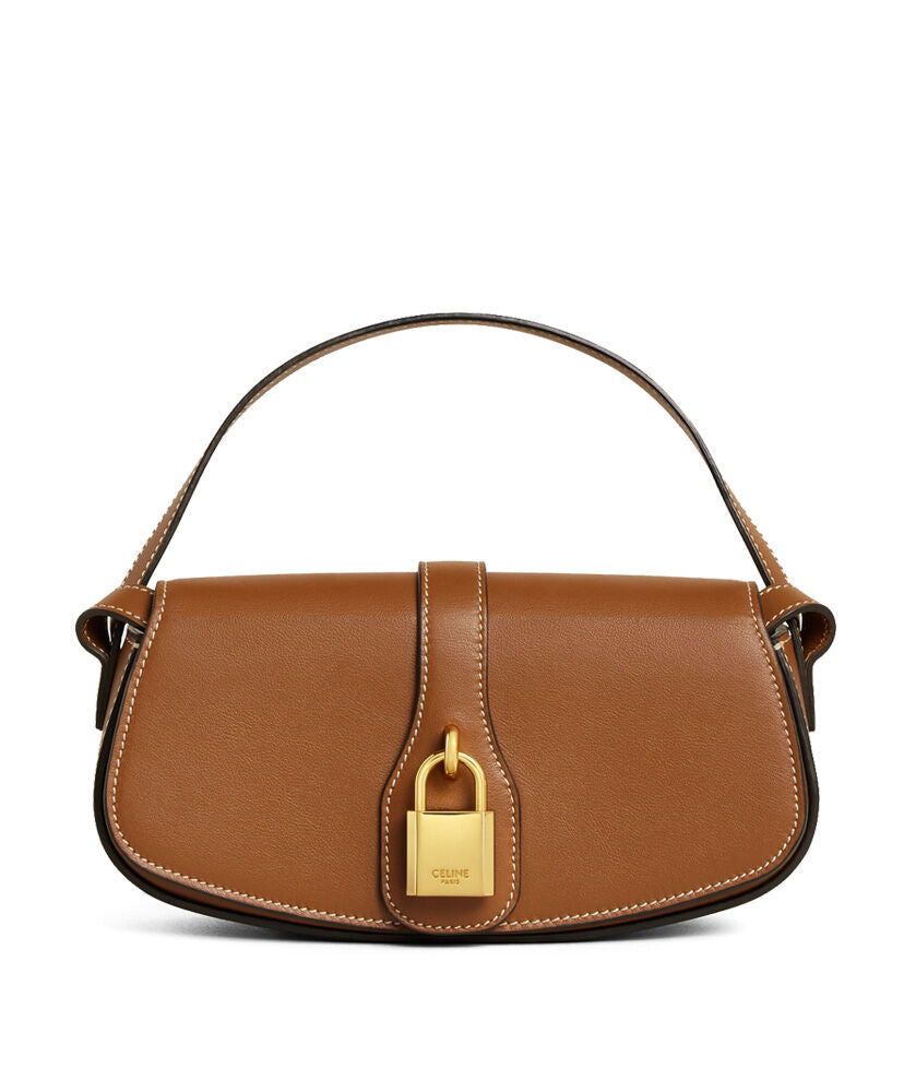 Clutch On Strap In Smooth Calfskin