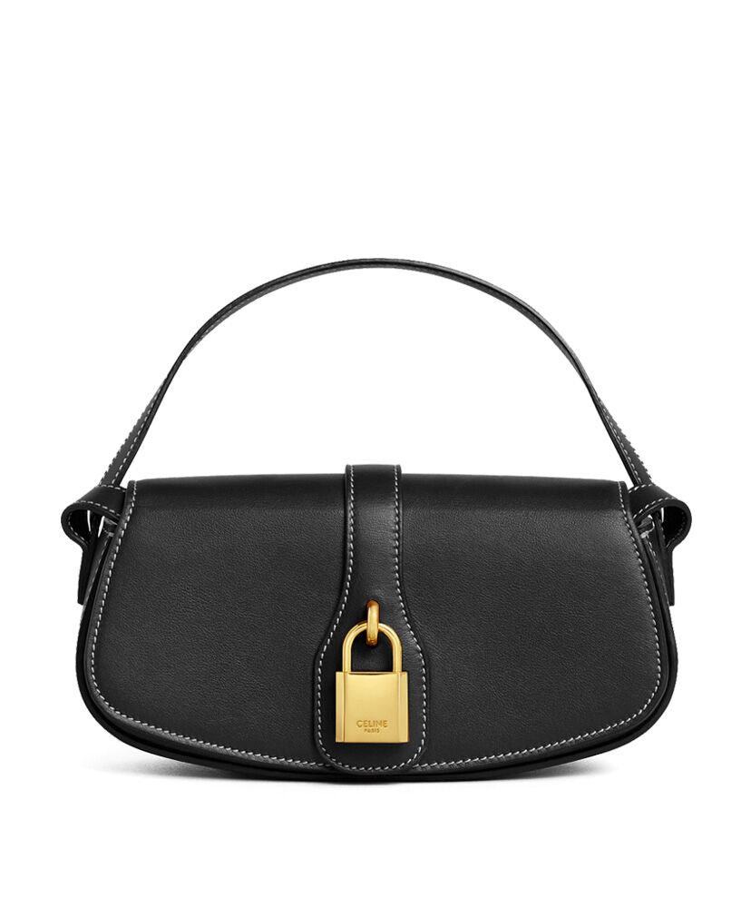 Clutch On Strap In Smooth Calfskin