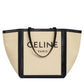 Large Square In Textile With Celine Print & Calfskin