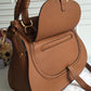 Marcie Leather Handbag In Small Grain Calfskin