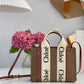 Small Woody Tote Bag With Strap