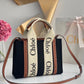 Small Woody Tote Bag With Strap