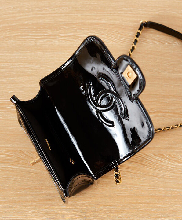 Small Flap Bag With Top Handle