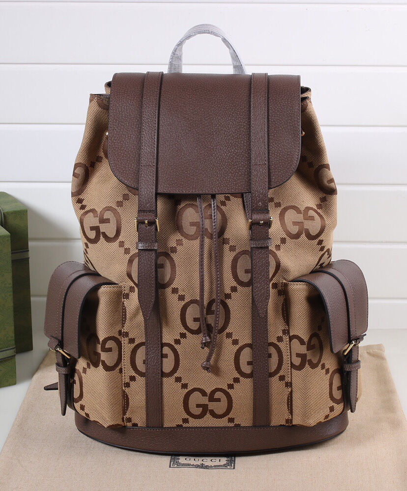 Jumbo GG Canvas Backpack - MarKat store