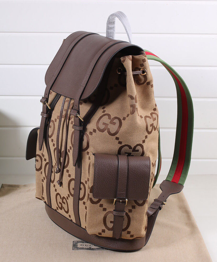 Jumbo GG Canvas Backpack - MarKat store